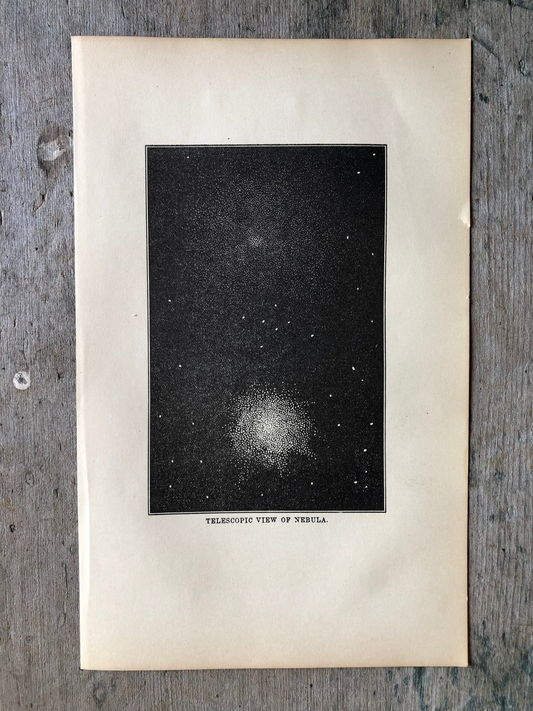 Space print from Work-Days of God; Or, Science and the Bible